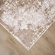 Eclectic Luxe 130 X 94 inch Gold Rug in 8 x 11