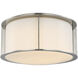 Barbara Barry Phinn LED 13 inch Polished Nickel Flush Mount Ceiling Light