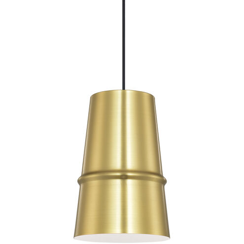 Castor 1 Light 7.88 inch Gold Pendant Ceiling Light