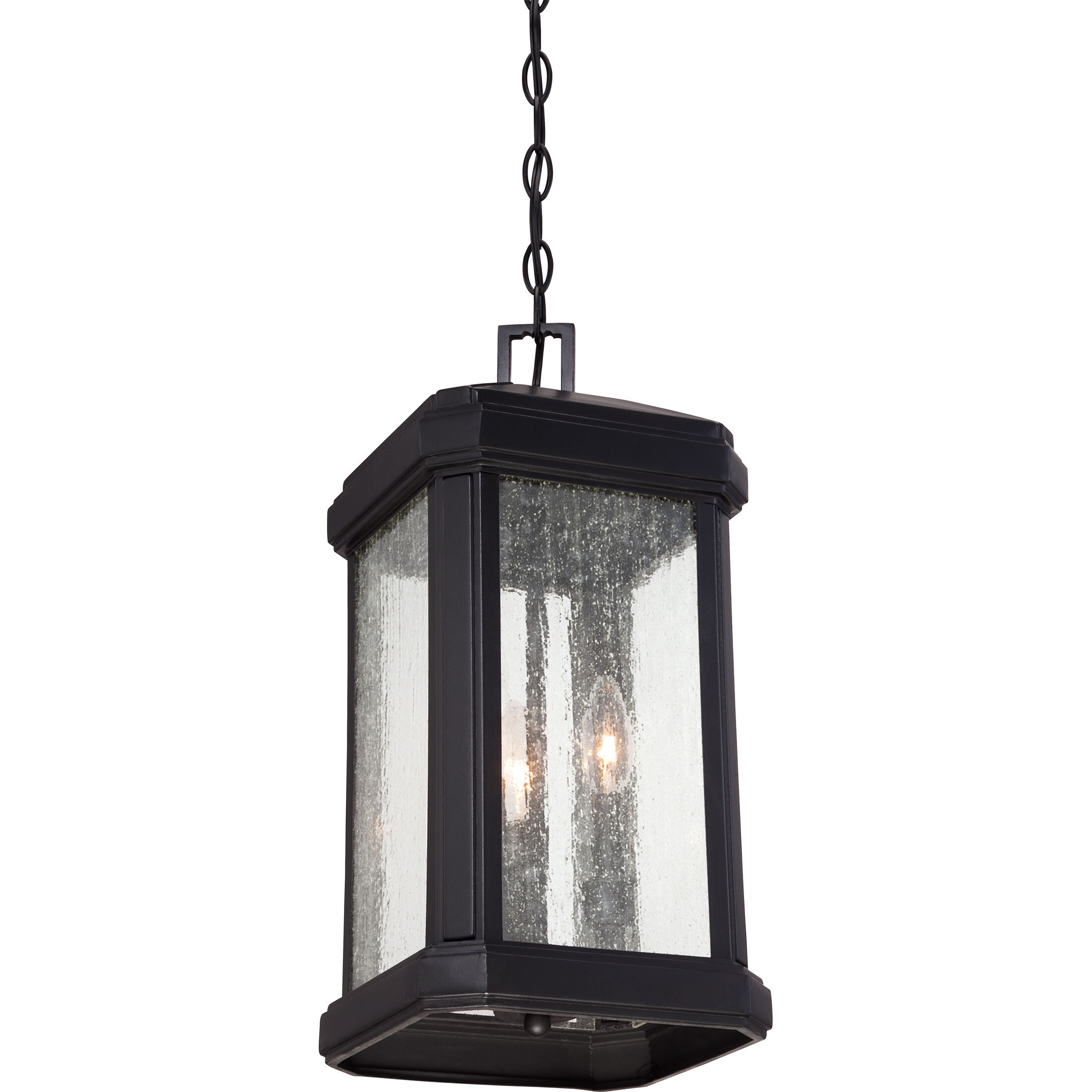 Trumbull 3 Light 8.5 inch Mystic Black Outdoor Hanging