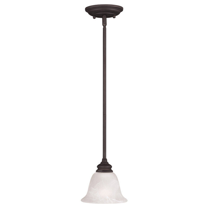 Essex 1 Light 6 inch Bronze Mini Pendant Ceiling Light