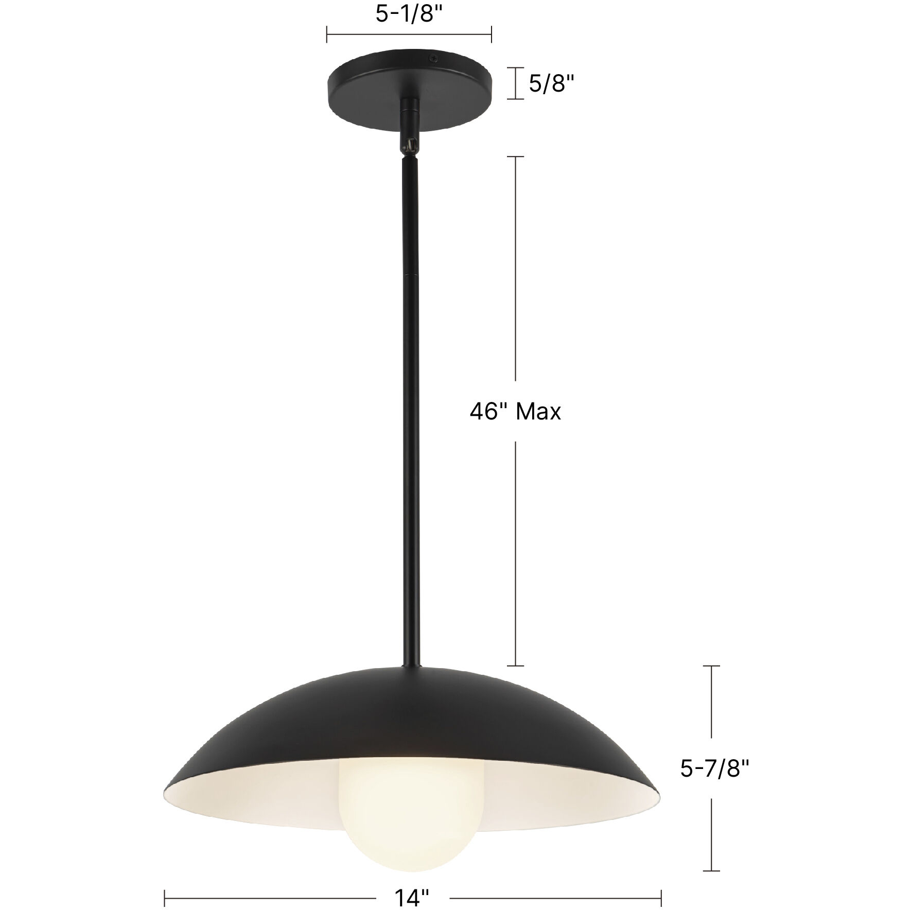 Umbra 1 Light 14 inch Vintage Brass and Opal Glass Pendant Ceiling Light