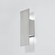 Icon LED 14 inch Brushed Aluminum Outdoor Wall Light, dweLED