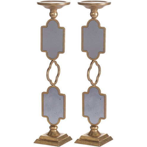 Cleo 17 X 4 inch Candle Holder, Set of 2