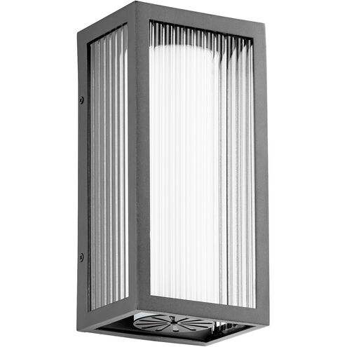 Maestro LED 11.75 inch Noir Outdoor Wall Mount