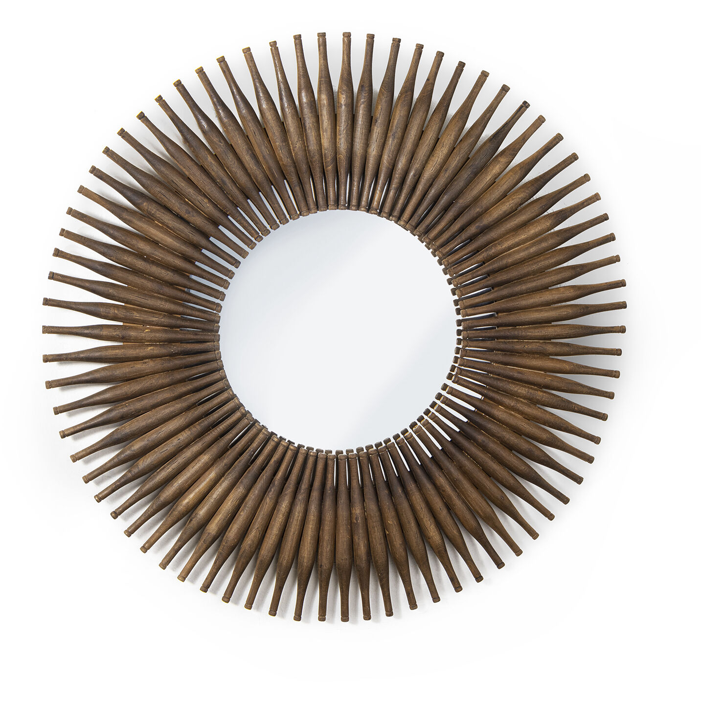 Rolling Pin 48 X 48 inch Natural Mirror