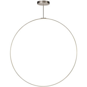 Cirque LED 48 inch Brushed Nickel Pendant Ceiling Light