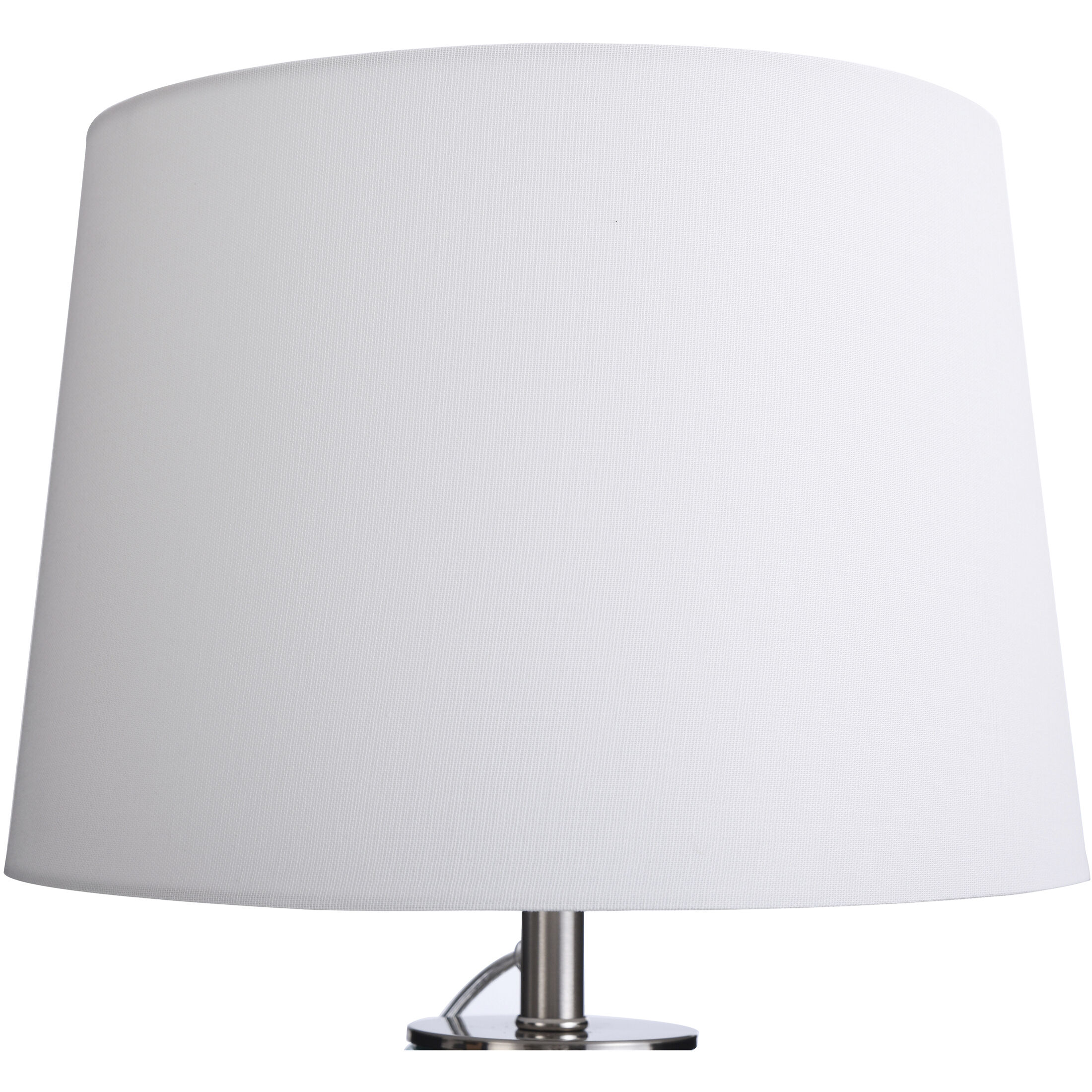 Signature 30.3 inch 150.00 watt Clear Seeded Glass and Off White Table Lamp Portable Light