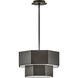 Facet 5 Light 16.5 inch Black Oxide Pendant Ceiling Light
