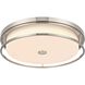 Kolson 20 inch Polished Nickel Flush Mount Ceiling Light