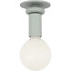 Drew & Jonathan Malcolm 1 Light 4.72 inch Thistle Green Flush Mount Ceiling Light in Standard