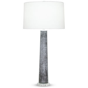 Othello 36.75 inch 150.00 watt Black And White Table Lamp Portable Light