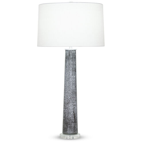 Othello 36.75 inch 150.00 watt Black And White Table Lamp Portable Light
