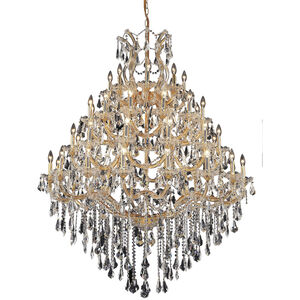 Maria Theresa 49 Light 46 inch Gold Foyer Ceiling Light in Clear, Royal Cut