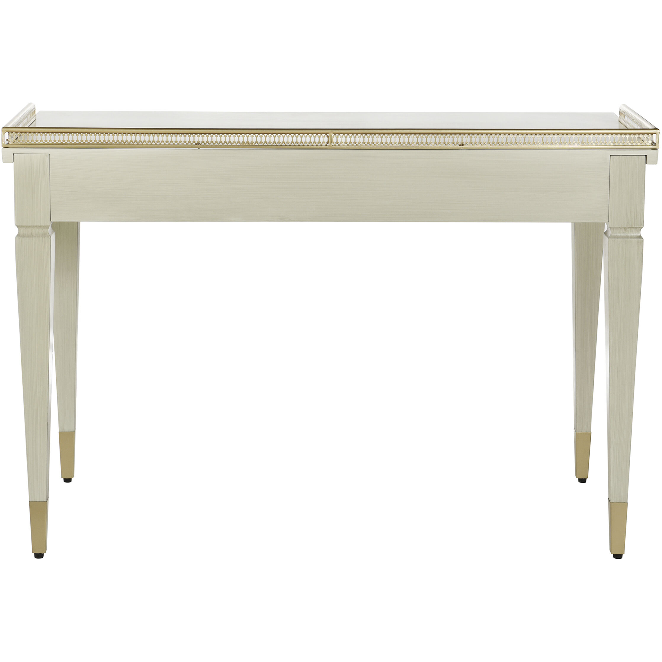 Delacourt 46.06 X 22.44 inch Gloss Linen Desk