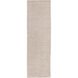 Linen 96 X 30 inch Gray Runner, Linen and Viscose