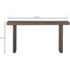 Monterey 60 X 15.75 inch Brown Console Table