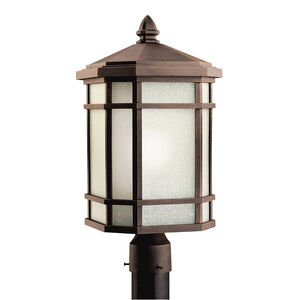 Cameron 1 Light 20 inch Prairie Rock Outdoor Post Lantern