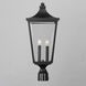 Sutton Place VX 2 Light 24.25 inch Black Outdoor Post Lantern