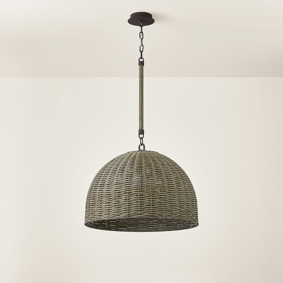 Huxley 3 Light 24 inch Textured Bronze Pendant Ceiling Light