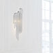 Daisy 2 Light 9 inch Chrome Wall Light