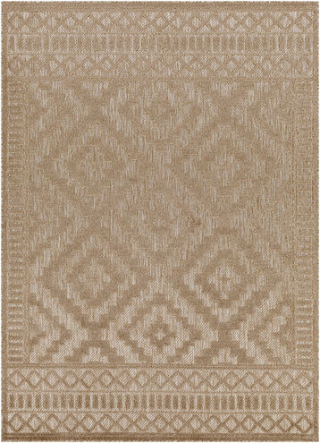 San Diego 108 X 79 inch Camel Outdoor Rug, Rectangle