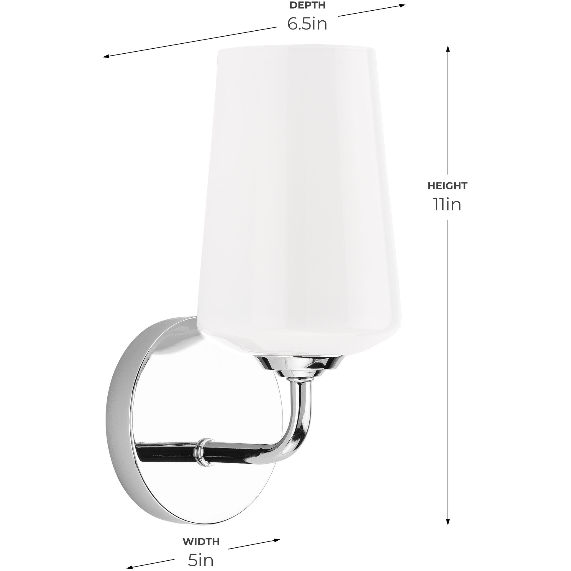 Celino Wall Sconce Wall Light in Polished Chrome