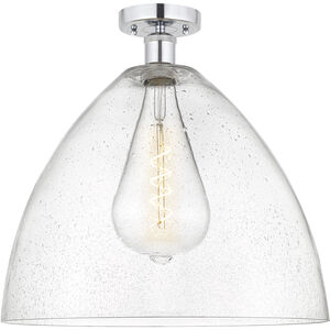 Edison Bristol Glass 1 Light 16.00 inch Semi-Flush Mount
