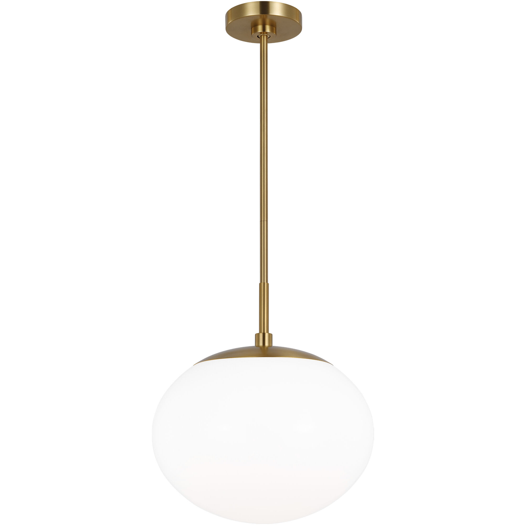 ED Ellen DeGeneres Lune 1 Light 12.38 inch Burnished Brass Pendant Ceiling Light