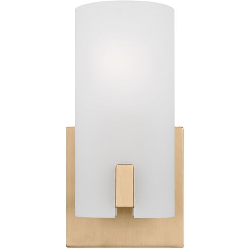 Drew & Jonathan Scott Rhode 1 Light 4.88 inch Satin Brass Vanity Light Wall Light