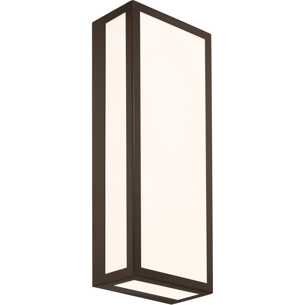 GEO LED 18 inch Bronze Outdoor Wall Sconce