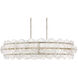 Rene 8 Light 45 inch Glacial Chandelier Ceiling Light