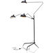Canada 82.2 inch 60.00 watt Black Floor Lamp Portable Light
