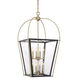 Dunbar 8 Light 20 inch English Bronze and Warm Brass Pendant Ceiling Light