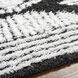 Urban Shag 114 X 79 inch Black Rug, Rectangle