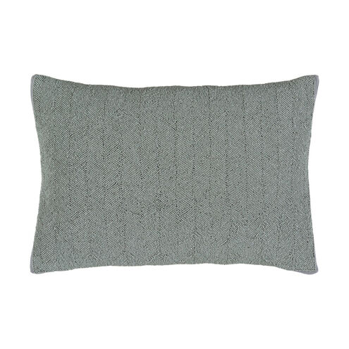 Gianna 19 X 13 inch Medium Gray Lumbar Pillow