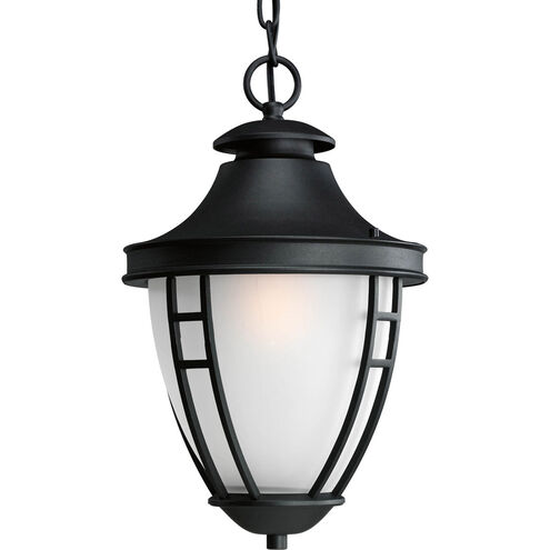 Fairview 1 Light 11 inch Textured Black Outdoor Hanging Lantern