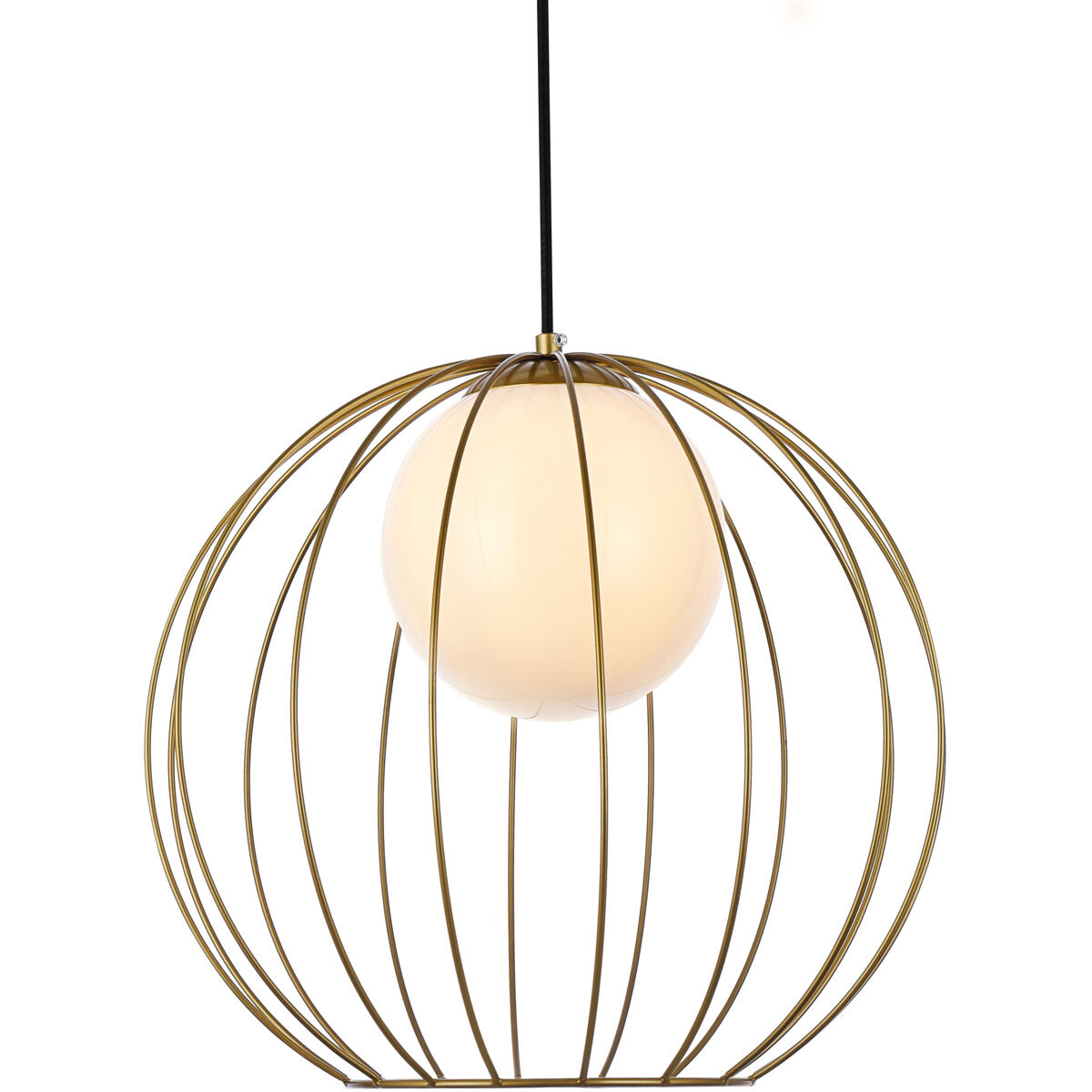Wetzel 1 Light 16 inch Brass Pendant Ceiling Light