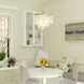 Elsa LED 19.75 inch Natural Brass Pendant Ceiling Light