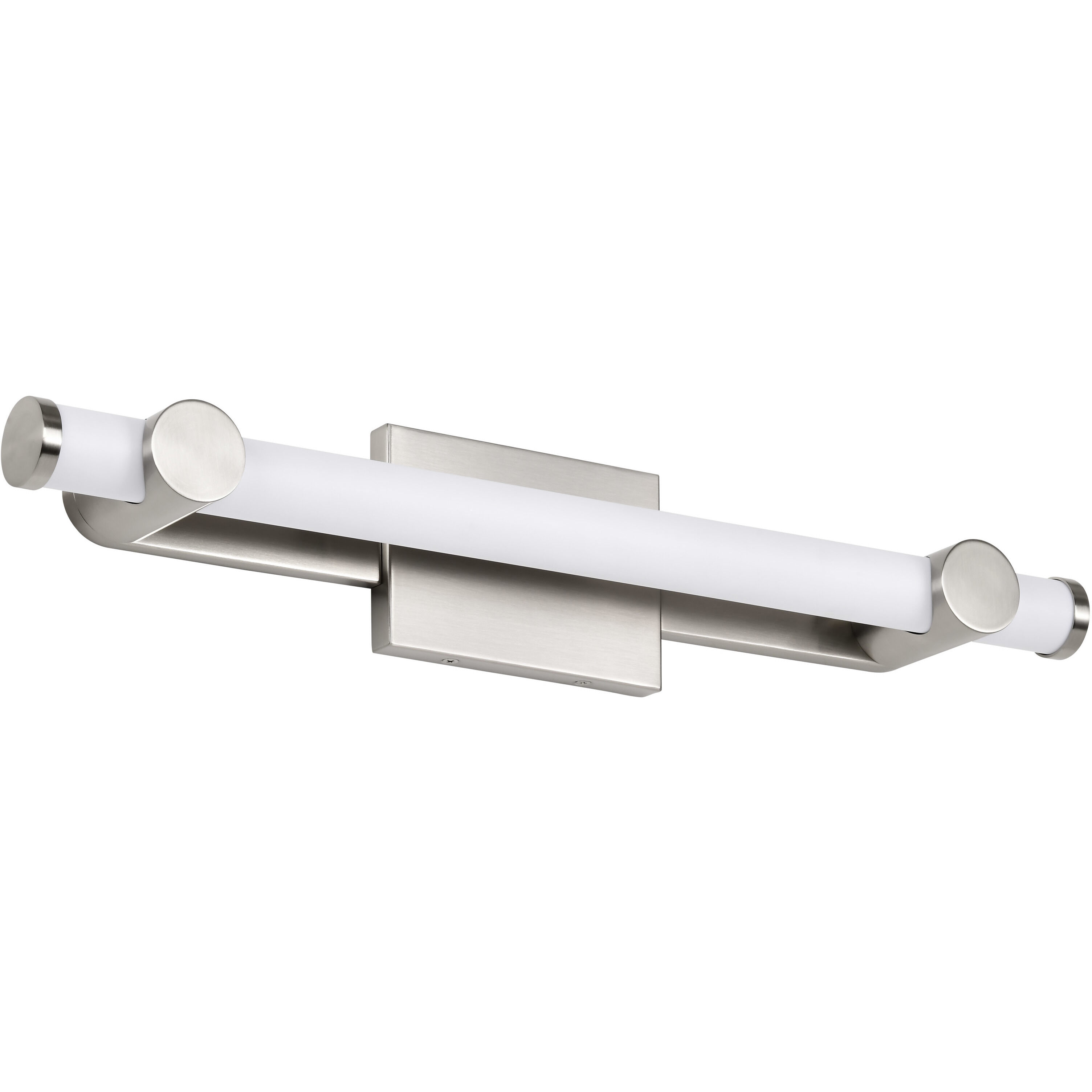 Bowman LED 24 inch Brushed Nickel Vanity Light Wall Light