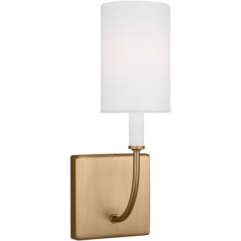 Greenwich 1 Light 5 inch Satin Brass Bath Vanity Wall Light