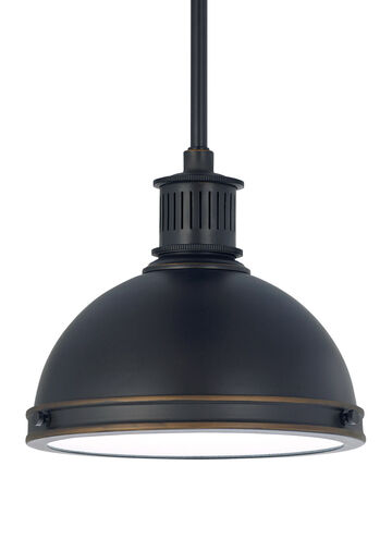 Pratt Street Metal 1 Light 9.5 inch Autumn Bronze Pendant Ceiling Light
