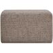 Kelce 18 inch Caramel and Onyx and Cream Ottoman