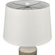 Tula 30 inch 150.00 watt Gray Glazed with Off White Table Lamp Portable Light, Set of 2