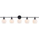 Syracuse 5 Light 47 inch Black Wall sconce Wall Light