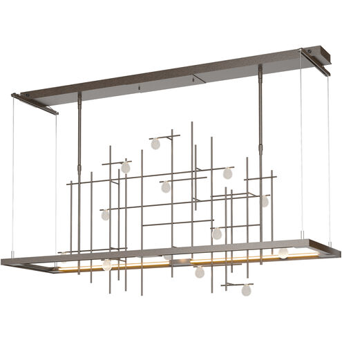 Spring LED 53.4 inch Oil Rubbed Bronze Pendant Ceiling Light