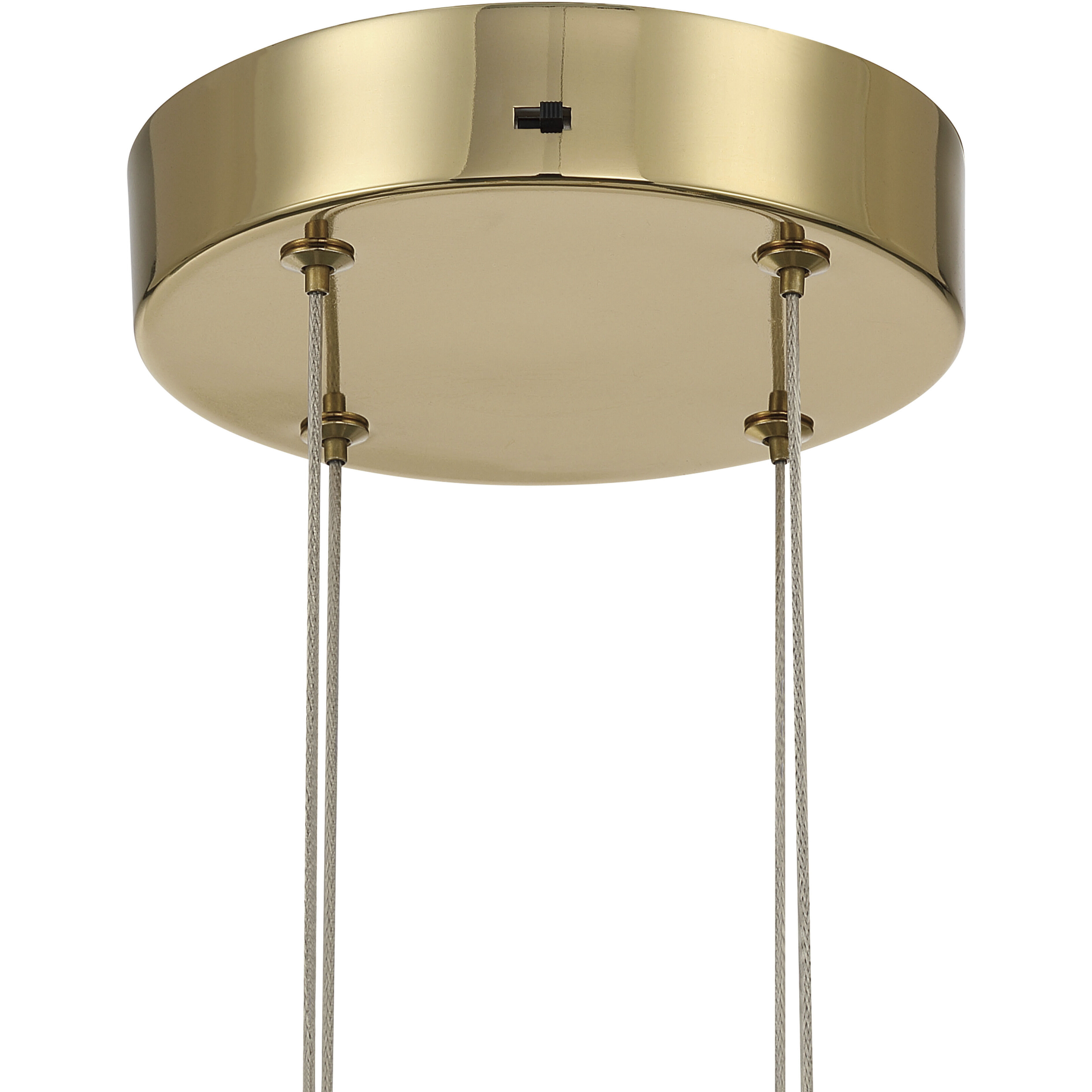 Yep Vario 8 Light 25.25 inch Titanium Gold Chandelier Ceiling Light