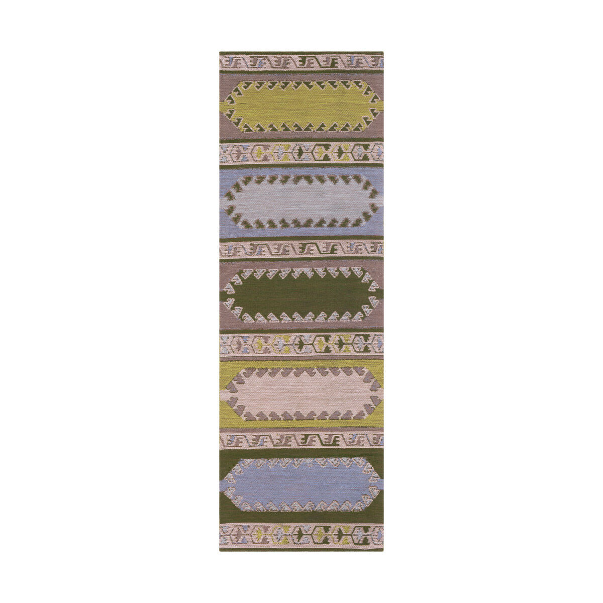 Sajal 36 X 24 inch Dark Green/Taupe/Blush/Denim/Lime/Pale Blue Indoor Area Rug, Rectangle