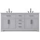 Remington 72 X 35 inch Grey Bathroom Vanity Cabinet