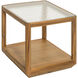 Northbank 22 X 22 inch Wheat End Table
